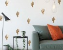 Cactus Pattern Wall Decals